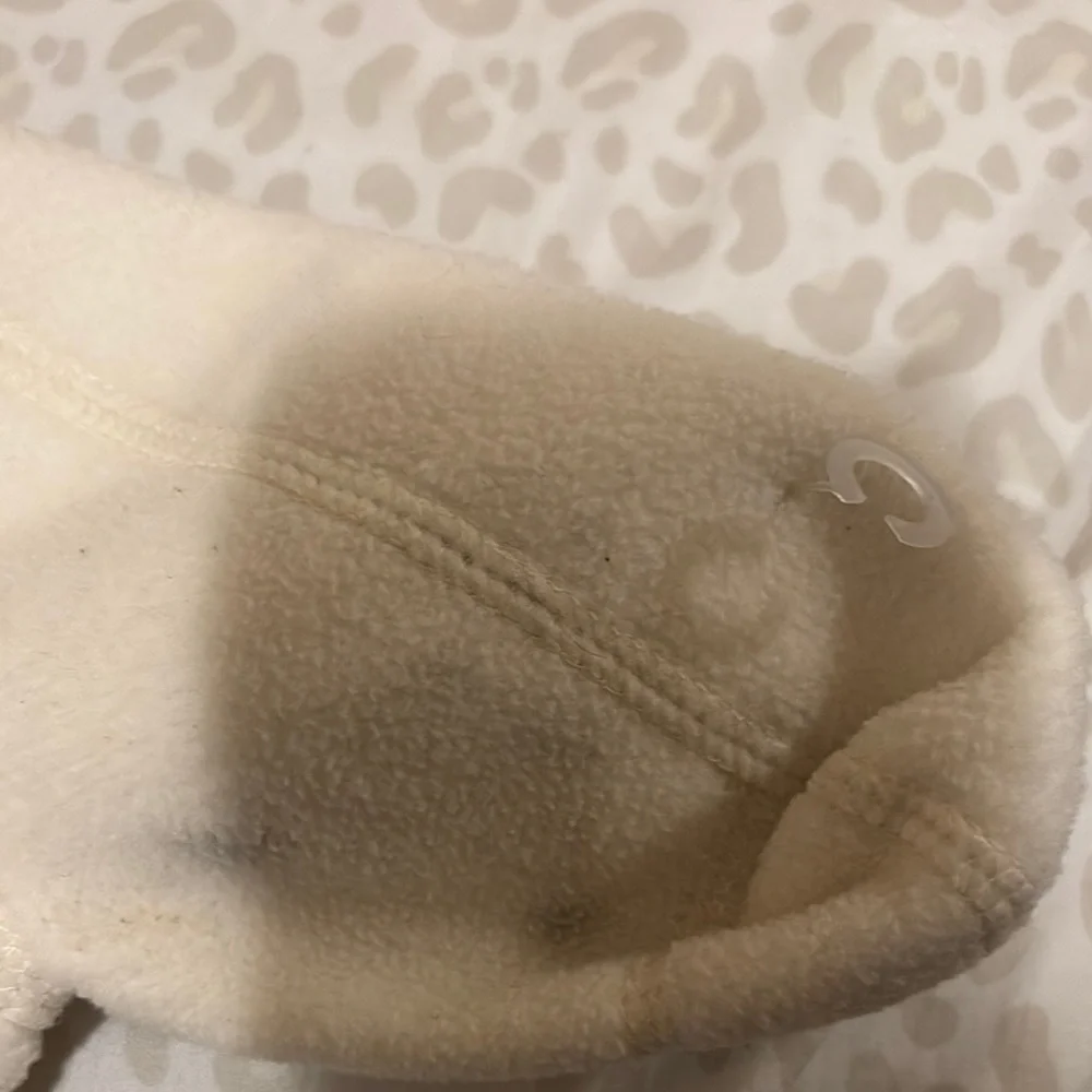 Hunter Cream Fleece Boot Socks